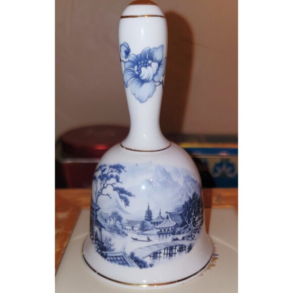 Newhall Staffordshire Fine Bone China Bell w Clapper Nice Ring Tone England - Picture 15 of 15